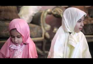 قناة اطفال ومواهب الفضائية كليب صلاتي اداء غيداء مكي