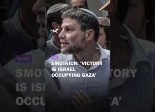  Smotrich Says Absolute Victory Will Be Israel Occupying Gaza And Placing Settlements