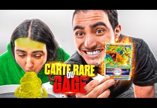 UNE CARTE RARE OU UN GAGE Elle Vomit Pour De Vrai