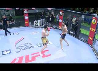 AUFC 38 Mohamed ELDeeb Vs Yousef KING JOE Amr Middleweight Title Fight KO FINISH
