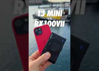 IPhone 13 Mini Vs Sony RX100VII