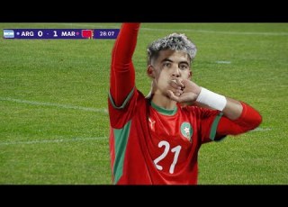 Yassir Zabiri All 6 Goals U20 World Cup Top Scorer Morocco Wonderkid