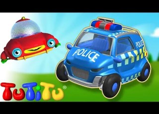 TuTiTu Builds A Police Car Fun Toddler Learning With Easy Toy Building Activities