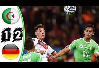 ملخص مباراة القمة الجزائر Vs المانيا 1 2 كاس العالم 2014 جنون حفيظ دراجي HD
