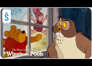  The Many Adventures Of Winnie The Pooh 1977 Scene Piglet And Pooh Visit Owl