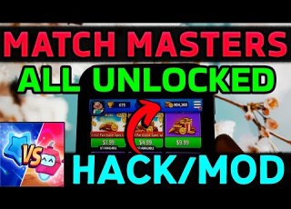  Match Masters Hack Mod Apk IOS Android How To Get Unlimited Free Coins Boosters Guide