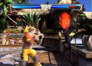  Tekken Tag Tournament 2 King Asuka Sandwich Wall Combo