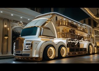 2026 Rolls Royce Motorhome Ultra Luxury RV Golden Concept Redefines Travel