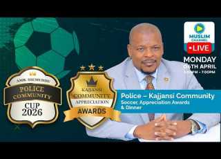 LIVE Police Kajjansi Community Soccer Appreciation Awards Dinner