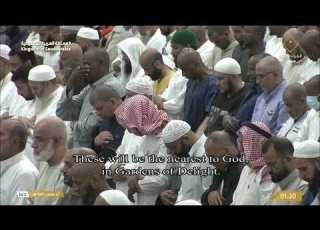 صلاة التهجد للشيخ الوليد الشمسان ليلة 27 رمضان 1445هـ من سور القمر و الرحمن و الواقعه و الحديد