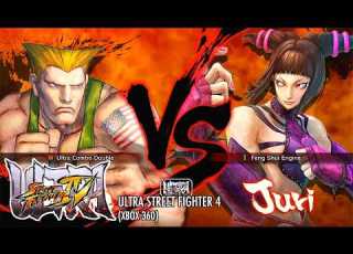  ULTRA STREET FIGHTER 4 GUILE VS JURI