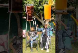 لو مكانو تشربو العصير ول حاجة ساقعة