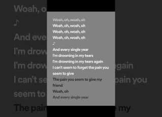  XXXTENTACION Numb Lyrics Spotify Version