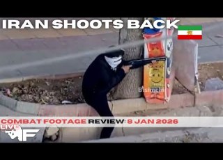 LIVE Iran On Fire Again Combat Footage Review