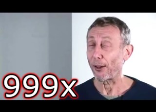 Michael Rosen Nice But 999x Speed Meme
