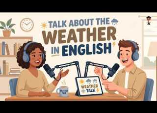 Learn English With A Real Conversation Talking About Weather Podcast For Beginners