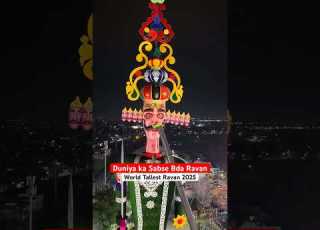 World Tallest Ravan Standing 2025 Kota Ravan 2025 Standing Shortsfeed Shorts Dushera2025