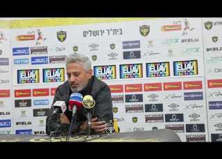 Press Conference Ahead Of The Match Against Hapoel Jerusalem Round 13 25 26