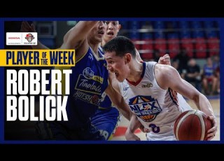 ROBERT BOLICK PLAYER OF THE WEEK PBA SEASON 49 PHILIPPINE CUP HIGHLIGHTS