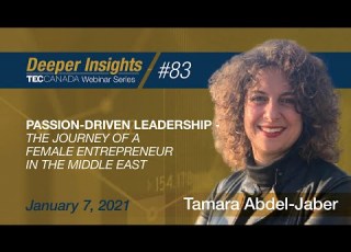 The Journey Of A Female Entrepreneur Tamara Abdel Jaber