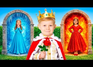 أميرة الجليد ضد أميرة النار قصص ممتعة للفتيات