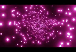 Pink Bokeh VJ LOOP NEON Tunnel Abstract Background Video Simple Light Pattern 4k Screensaver 