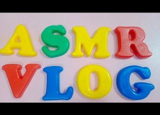  Kids Magnet ABCD Box Unboxing ASMR ASMR Satisfying Video Asmr Toys Asmrvideos