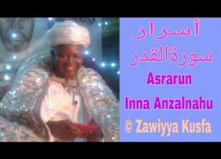 ASRARUN INNA ANZALNAHU Daga BAKIN SHEIKH USMAN KUSFA ZARIA R T A