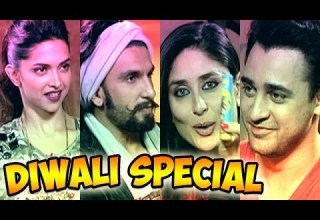 Ram Leela Deepika Padukone Ranveer Singh With Kareena Kapoor Imran Khan Diwali Special 