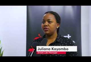 Project Manager Juliana Kayombo Talking About Smart Lab As One Of The Company S Products
