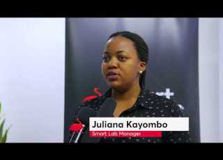 Project Manager Juliana Kayombo Talking About Smart Lab As One Of The Company S Products