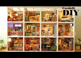 Rolife Super Creator 12 In 1 Miniature Dollhouse Relaxing Satisfying Video