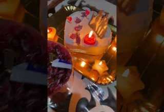 شموع عيد الحب