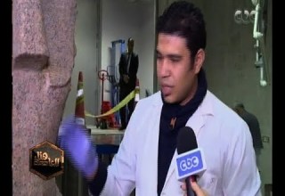 هنا العاصمة أخصائي ترميم أثار يتحدث عن مراحل ترميم الأثار داخل المتحف المصري الكبير