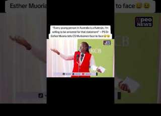 Every Kenyan In Australia Is Kalenjin Na Kama Murkomen Utanifunga Nifunge PS Esther Amejam