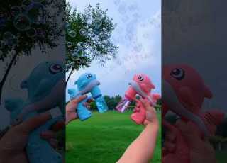  Soap Bubble Gun Toy Fun With Bubbles Refill Bottle
