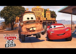 Mater And Lightning McQueen Go On A Road Trip Cars On The Road Pixar Cars Disneyjr