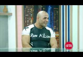 بطل العالم محمود حلاوة ضيفا علي هيباتيا في بالنقطة والحرف الإعلامي عمر علي جمال