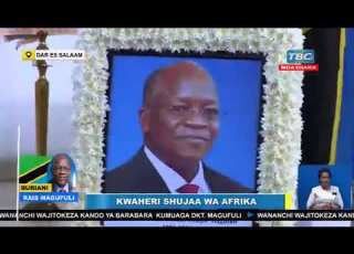TBCLIVE MWILI WA DKT MAGUFULI UKIAGWA KATIKA KANISA LA MT PETRO