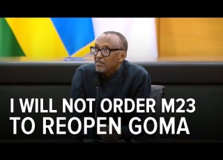 Kagame We Will Not Reopen The Goma Airport Ask Your FDLR To Do It