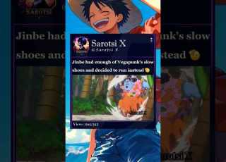 Jinbe Is Starting To Act Like A True Straw Hat Jinbei Zoro Vegapunk Onepiece