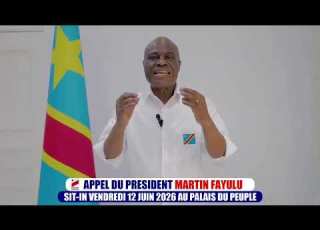 Martin Fayulu Mobilise Pour Le Sit In Du 12 Juin 2026 Devant Le Palais Du Peuple