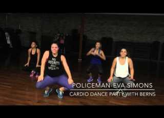 Policeman Eva Simons Choreography By Berns For Cardio Dance Party With Berns