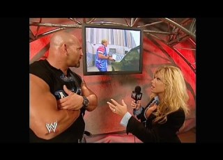  Chris Jericho Dumps Paint On Goldberg S Car 06 02 2003