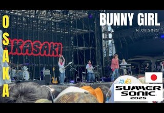 Bunny Girl AKASAKI Summer Sonic Osaka 2025 JAPAN
