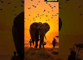 لعبة الطفولة في قلب إفريقيا حين تندهش الطبيعة Shortvideo