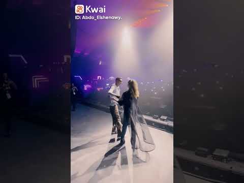 نانسى عجرم و مروان بابلو عيشها بعافيه لايف