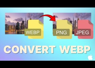  How To Convert WEBP To PNG Or JPG On Mac
