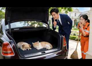  Twin Cleaners Slept In The CEO S Trunk Then He Found Out They Were His Kids Took Them Home