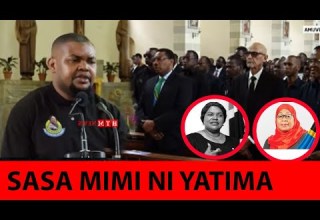 MTOTO WA MAREHEMU MHAGAMA MBELE YA MWIGULU ATOA SIRI HII YA FAMILIA YAO MIMI NI YATIMA SASA
